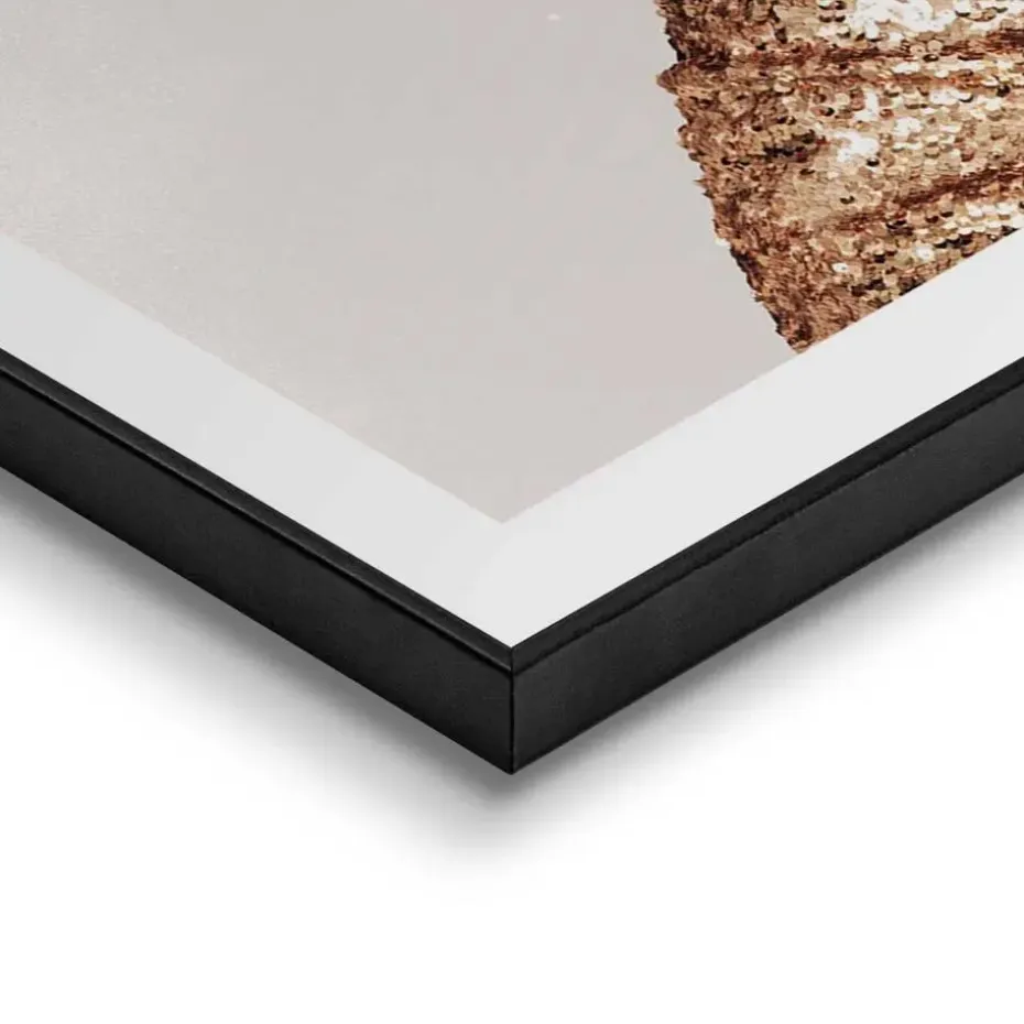 Schilderij Celebrate Good Times - 70 x 50cm - Goudkleurig