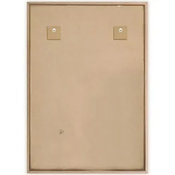 Schilderij 3D Art Abstract lichtgrijs met wit - 100 x 70cm - Wit