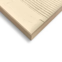 Schilderij 3D Art Bows - sand - 70 x 50cm - Beige