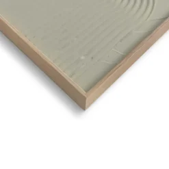 Schilderij 3D Art Knot - sage green - 70 x 50cm - Groen