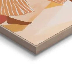 Schilderij Dansende dames - 70 x 50cm - Bont