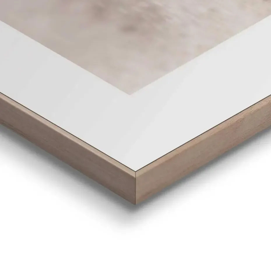 Schilderij Handen in het zand - 70 x 50cm - Beige