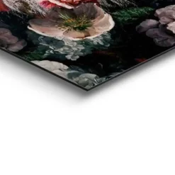 Schilderij Jungle leeuw - 90 x 60cm - Bont