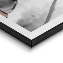 Schilderij Lipstick Beauty - 70 x 50cm - Roze