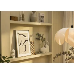 Schilderij Noah rood MDF - 60x45 cm