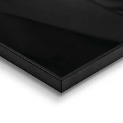 Schilderij Tiger Man - 70 x 50cm - Zwart-Wit