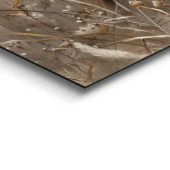 Schilderij Tijger op jacht - 60 x 90cm - Bruin