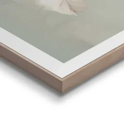 Schilderij Tulips - 50 x 50cm - Groen