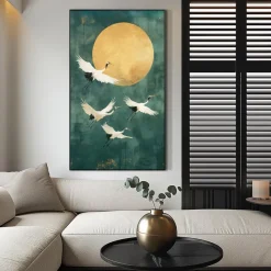 Schilderij volle maan FCL - 118x70 cm