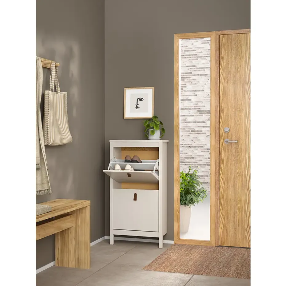 Schoenenkast Madeira - greige - 102,9x53,8x24,6 cm