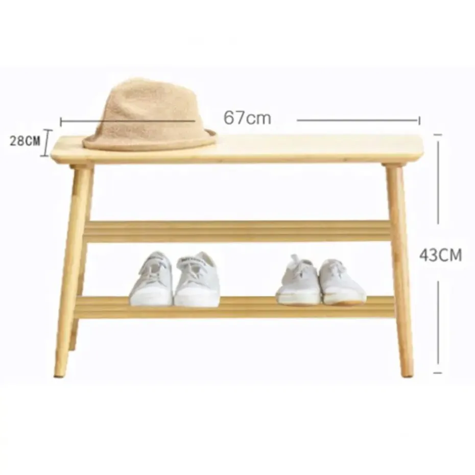 Schoenenrek Reini - 67x28x43cm - bamboehout