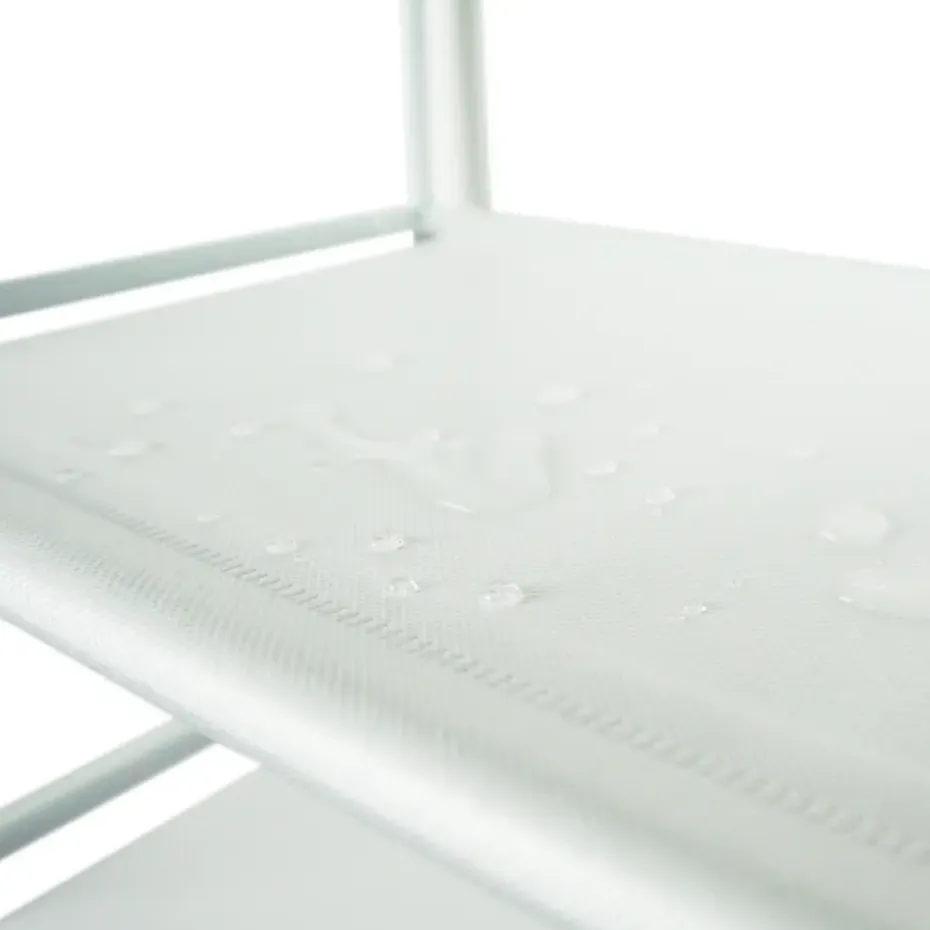 Schoenenrek voor 20 paar - Wit - 10 etages