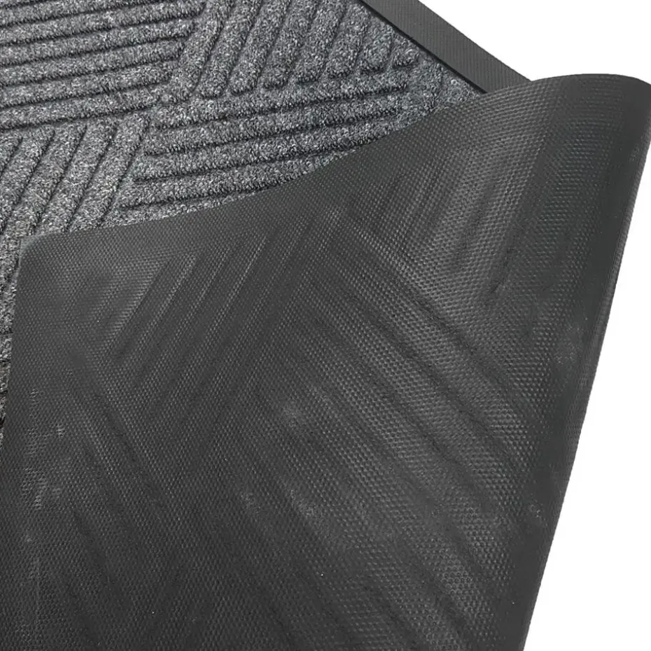 Schoonloopmat Brush Clean 90x150 cm - Grijs