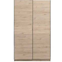 Schuifdeurkast Genua - eikenkleur - 204x122x60 cm