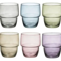 Secret de Gourmet water/sap glazen Rodrig - 6x stuks - 280 ml