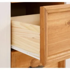 Selma - Dressoir met 2 deuren en 3 laden in wit gebeitst grenen