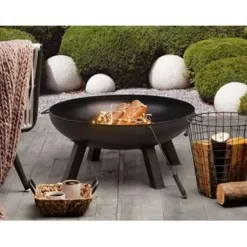 SEMPU - Vuurkorf - Zwart - Staal