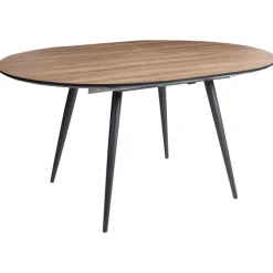 SENIAC - Uitschuifbare eettafel - Lichtbruin - MDF