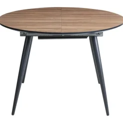 SENIAC - Uitschuifbare eettafel - Lichtbruin - MDF