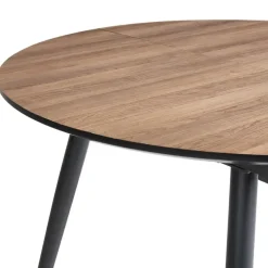SENIAC - Uitschuifbare eettafel - Lichtbruin - MDF