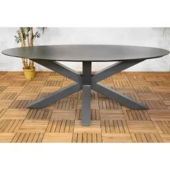 Sens-Line - Atalanta Tuintafel Ovaal 200x100cm - Keramiek