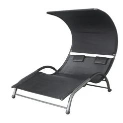 SenS-Line - Cuba 2-Persoonsligbed - Zwart