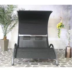 SenS-Line - Cuba 2-Persoonsligbed - Zwart