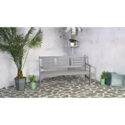 SenS-Line Boulogne tuinbank - Grenenhout - Grijs