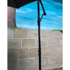 SenS-Line Menorca zweefparasol rond - Ø 300 cm - Antraciet