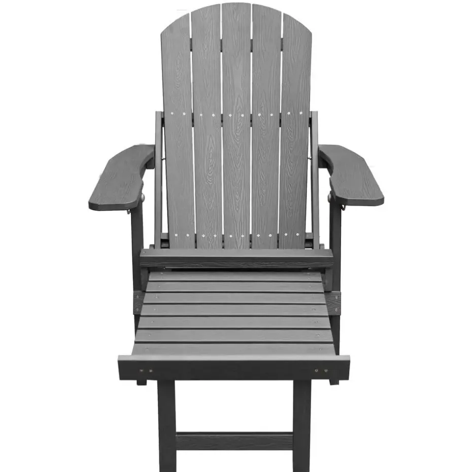 SenS-Line Montreal relax tuinstoel - HIPS kunststof - Grijs