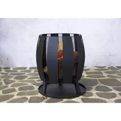 SenS-Line Tulip vuurkorf / tuinhaard - Zwart