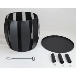 SenS-Line Tulip vuurkorf / tuinhaard - Zwart