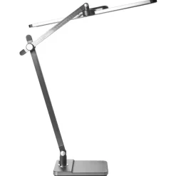SERPENS - Bureaulamp LED - Grijs - Synthetisch materiaal