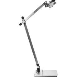 SERPENS - Bureaulamp LED - Zilver - Synthetisch materiaal