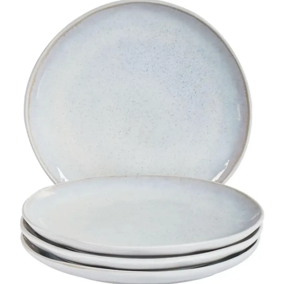 SESAME - Bijzetborden set van 4 - Lichtgrijs - Steengoed