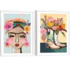 Set poster met lijst - Blossom Boots