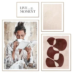 Set poster met lijst - Moment voor jezelf