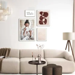 Set poster met lijst - Moment voor jezelf