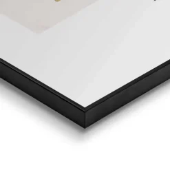 Set poster met lijst - Natuur met gouden twist