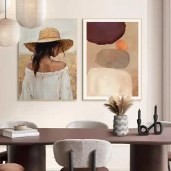 Set poster met lijst - Onder de zon