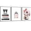 Set poster met lijst - Pink Beauty