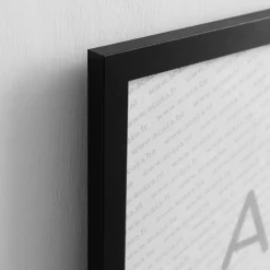 Set van 2 Fotokaders - A3 formaat - Foto Lijsten in MDF Hout - Zwart