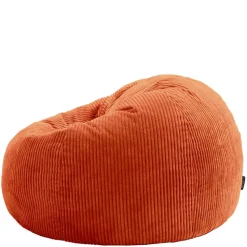 Set van 2 icon Zitzak Kingston - Corduroy Zitzak Volwassenen - Oranje