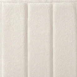 SEZANNE - Bed met opbergruimte - Gebroken wit - 160 x 200 cm - Bouclé