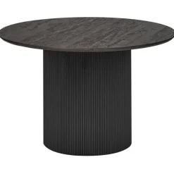 SHEHO - Eettafel - Zwart - 120 cm - MDF