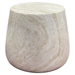Sidetable Fiberclay Naturel - 47,5x47,5x41cm - Bonn