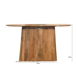 Sidetable Naturel Mangohout - 140x40x80cm - Salvator