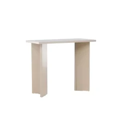 Sidetable Rechthoek - Beige MDF - 90x42x75cm - Kristiansund