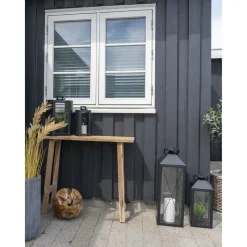 Sidetable Teakhout Naturel - 90x30x80cm - Landelijke Stijl