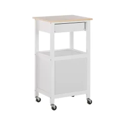 SIENA - Keukentrolley - Wit - MDF